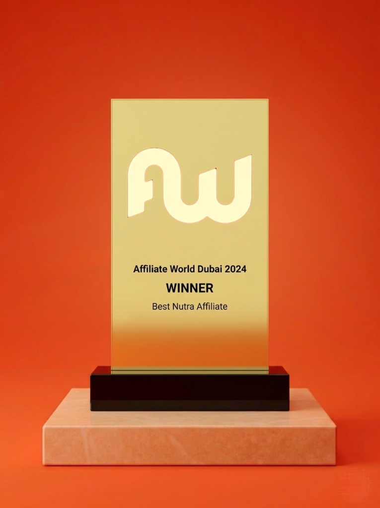 Affiliate World Dubai 2024 — Best Nutra Affiliate Winner